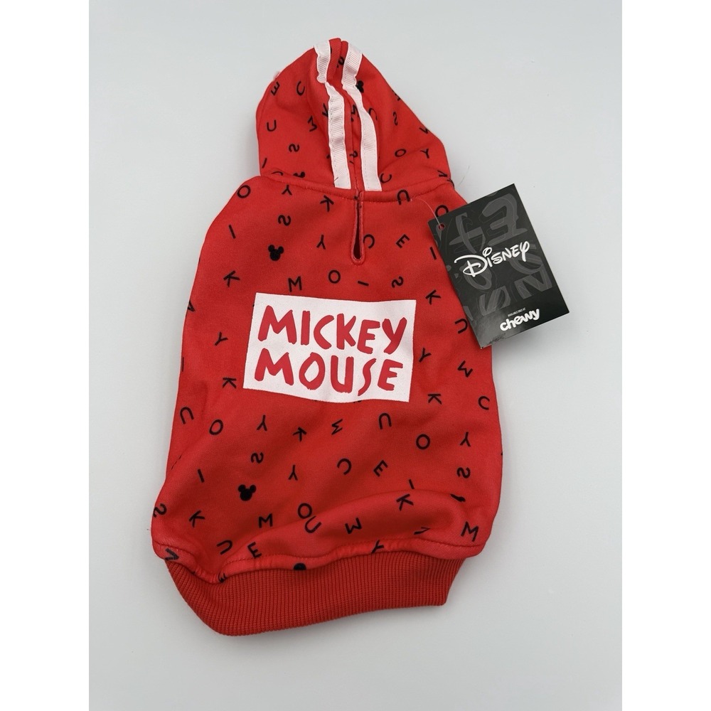 Disney Winter Dog Apparel Mickey Mouse Hoodie ~ x-small